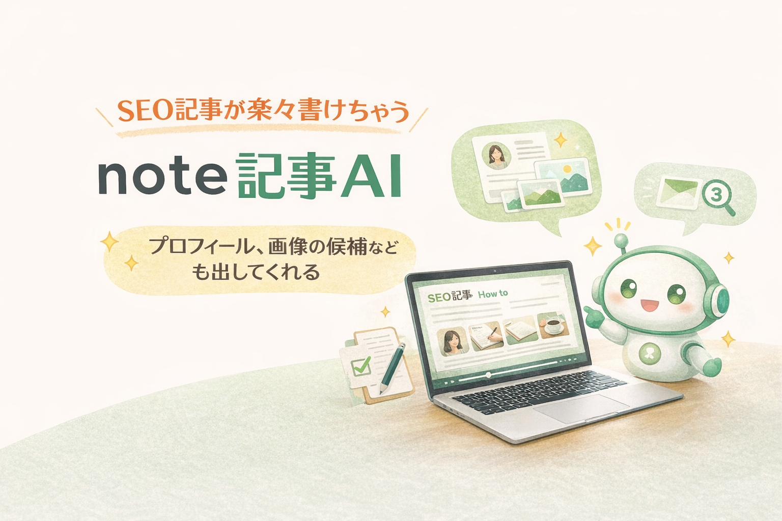 日記で終わらない<br>note記事AI